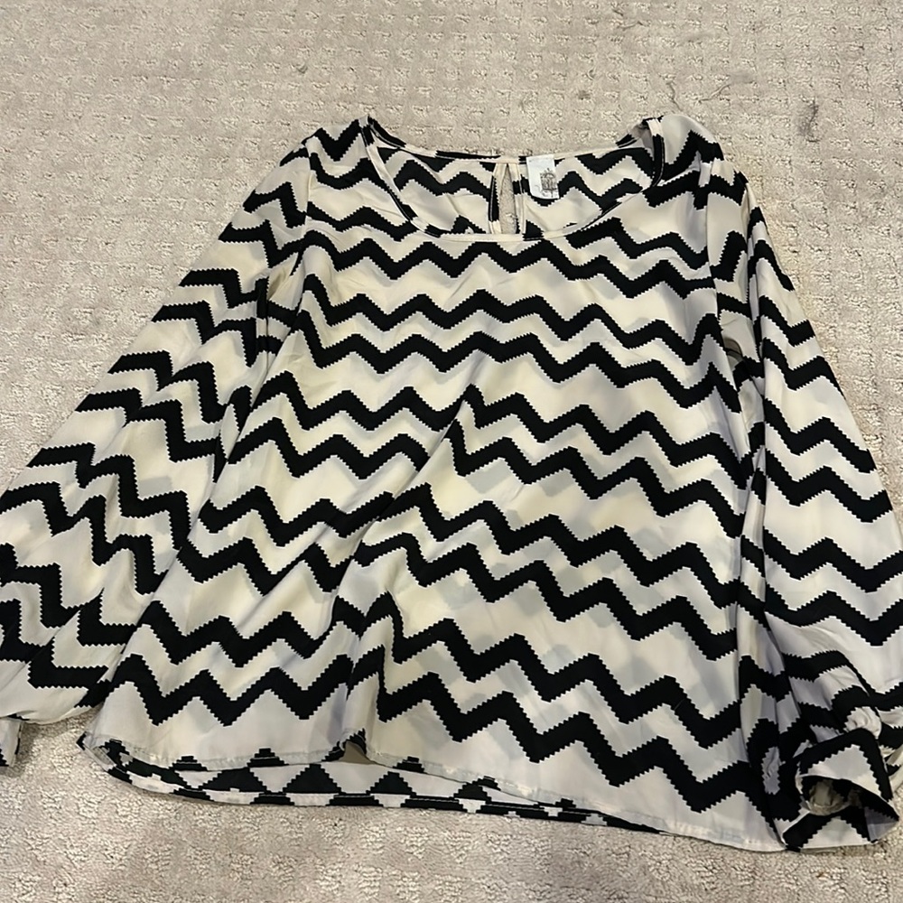 Long sleeve blouse